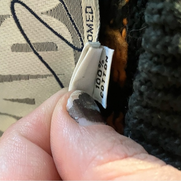 Vintage Babo Wool Sweater with Button Embellishments OSFM - Picture 6 of 6